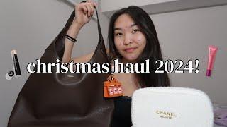 what I got for christmas haul 2024! | coach bag, chanel, lululemon, olehenriksen 