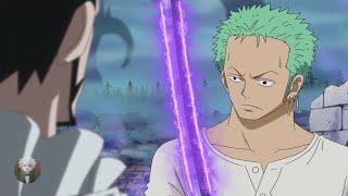 Zoro learn Haki from Mihawk ️! (English Sub)