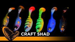 Craft shad - Zander Candy by Mads Grosell - perch, bass, trout, asp and even cod will love it too