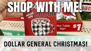 SHOP WITH ME & THE FAMILY FOR CHRISTMAS 2020 AT DOLLAR GENERAL & CHRISTMAS DECOR HAUL!