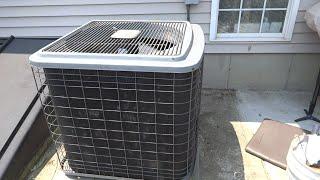CONDENSER FAN MAKING BLACK SMOKE