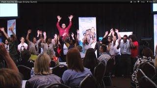 Flash mob hits Stronger Smarter Summit