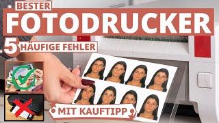 Bester Fotodrucker: 5 häufige Fehler