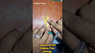 Samsung a51 flex change with flex bonding machine