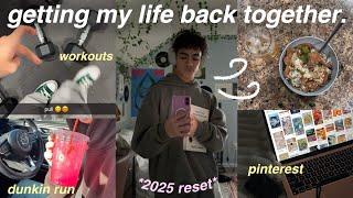 GETTING MY LIFE BACK TOGETHER FOR 2025  2025 glow-up and reset