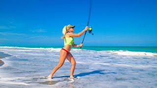 $15,000.00 on the LINE! Florida Surf Fishing Miracle Catch