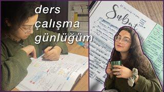 Ders Çalışma Günlüğüm #5 || benimle 2 gün, deneme, yeni kaynaklarım  #yks2022 #vlog