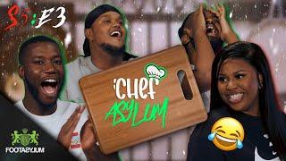 NELLA COOKS FOR CHUNKZ, DARKEST MAN AND HARRY PINERO!!! | Chefasylum S5 | Ep 3