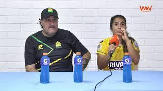 Rueda de prensa de Bucaramanga Femenino tras su partido con La Equidad