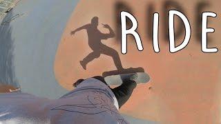 POV Skate Tutorial #10: How to RIDE a skateboard