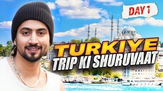 Turkiye Ka Pehla Din | Turkish Seekhi aur Mazedaar Khana Enjoy Kiya! @MrFaisu