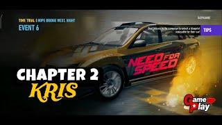 CHAPTER 2 KRIS | TIME TRAIL⏱️| Hope Bridge West, Night EVENT 6 #clashingrebel #nfsnolimits #gameplay