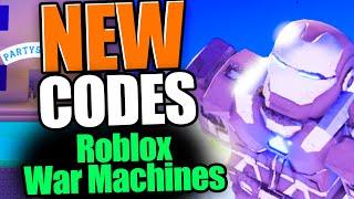 War Machines CODES - ROBLOX 2024