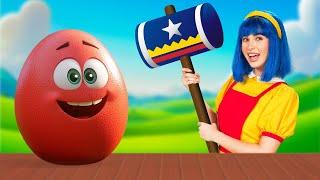 Surprise Eggs Faster Version Nursery Rhymes For Kids | BabyBillion