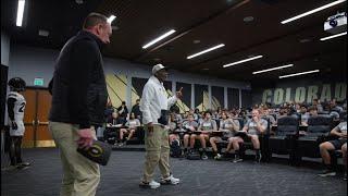 First Team Meeting Without Shilo, Shedeur & Travis: 2025 Colorado Football Team Meeting