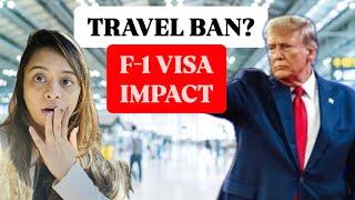 NEW U.S. TRAVEL BAN? F1 Visa Students at Risk| Travel Ban Pakistan 2025| International Students