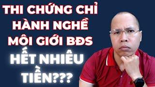 Sự thật về Chứng chỉ môi giới bất động sản. Chứng chỉ hành nghề môi giới bất động sản