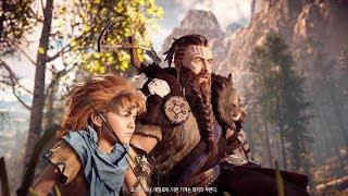 호라이즌 : 제로 던 - 오프닝 & 프롤로그 씬 (Horizon Zero Dawn / PS4)