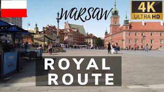 Walking the Royal Route: A 4K Tour of Warsaw's Most Iconic Street