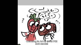 Btw art is by Qwel, I just coloured it in!! Pt 2 #dandysworld #art #ibispaint #viralshort