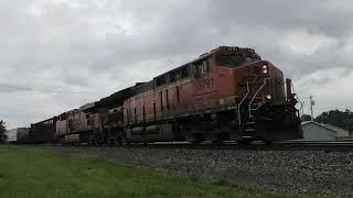 BNSF 3791 Leads Manifest Princeton, IL 5/26/24