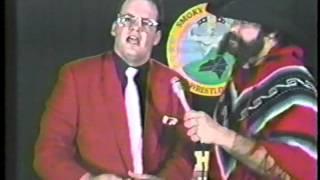 Jim Cornette Tries to get Out Of his match against Bob Armstrong