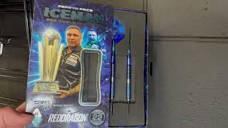 New 2025 Red Dragon Iceman Glacier Darts