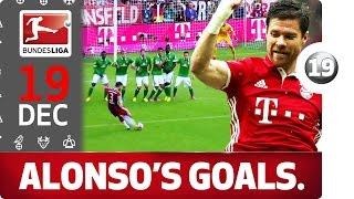 Xabi Alonso's Long Range Goals - Bundesliga 2016 Advent Calendar 19