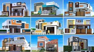 Top 40 Beautiful Small Budget House Designs For Single Floor Houses | Ground Floor House Designs