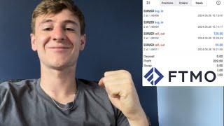 My FTMO Funding Challenge| Live Trading EURUSD 1.4% (EP.4)