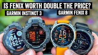 Garmin Instinct 3 vs Fenix 8: Every single difference explained!