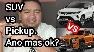 SUV VS PICKUP. Ano mas ok?