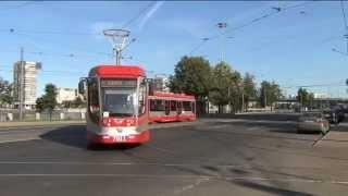 St. Petersburg Tram, Part 2. Nevsky District - Left Bank. Трамвай Петербурга, ч. 2. Невская Застава