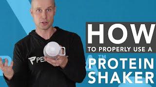 How to (Properly) use a protein shaker bottle 2024