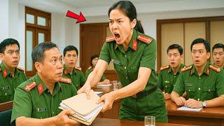 Nữ Công An Giật Hồ Sơ Giữa Cuộc Họp – 10 Phút Sau Cả Ban Chỉ Huy Cúi Đầu Xin Lỗi!
