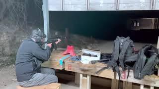 Galil Ace 762X39 Rifle range time with suppressor comparison