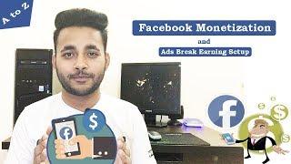 Facebook Monetization & Earning Setup | Earn Money from Facebook | A to Z