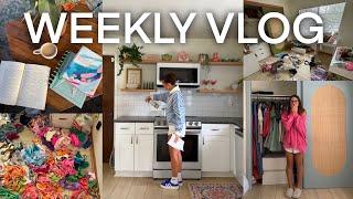 productive day with me vlog: spring cleaning, working, and motivation tips!