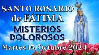 SANTO ROSARIO EN ESPAÑOL, MISTERIOS DOLOROSOS, Octubre 15, 2024