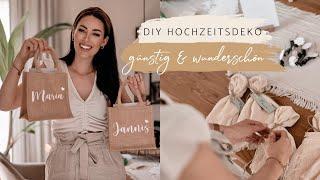 HOCHZEITS-DIY | Hochzeitsdeko einfach & günstig selbst machen | Greenery Wedding | DieHeydas