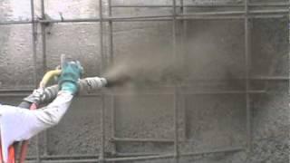 Nozzling Technique - spray concrete