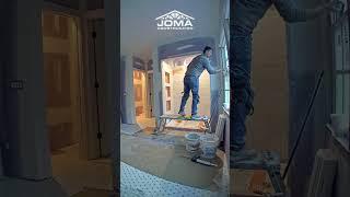 Bathroom Tile Time Lapse - From Schluter to Finish - JOMA Construction - Mac & Scott