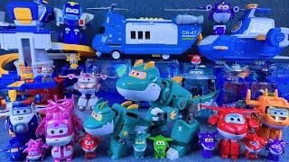 16-minutes of satisfying unboxing, cool Super Wings Space Base Set Series ASMR | Review Toys