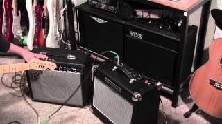 Demo Fender Frontman Vs Behringer Vintager Gm110