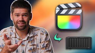 How to use Final Cut Pro on a Synology NAS
