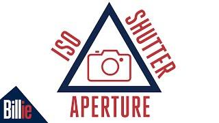 APERTURE, SHUTTER SPEED, and ISO: CAMERA BASICS In 2 Minutes!