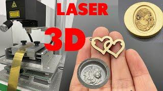 China Best 3D Laser Engraving Cutting Machine for Metal | 3D Laser Engraver for sale