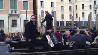 Venice Gondola Rides italy with music