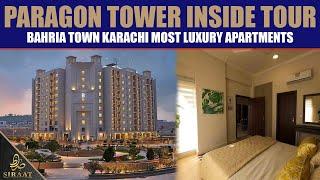 Paragon Tower 2 Bed Apartment Inside Tour | Bahria Town Karachi | SRB | 2024