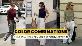 Expensive color combinations (part 2)